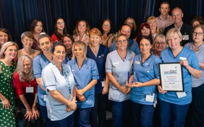 Staff and volunteers recognised at staff awards