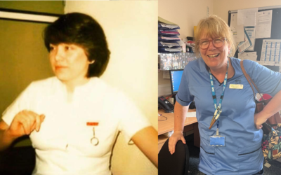 Retirement of district nurse Elaine Britton
