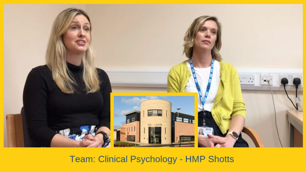 Big Shout Out Clinical Psychology Team at HMP Shotts NHS Lanarkshire