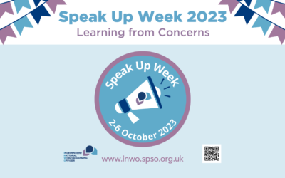 Speak Up Week focuses on learning from concerns