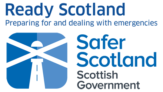 Ready Scotland, Safer Scotland logos