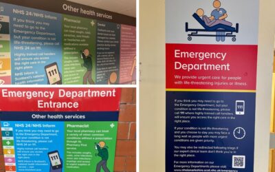 New ED signage to help improve patient experience