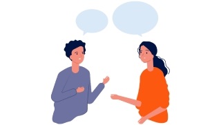 people chatting (image 17) people chatting