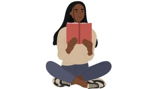 woman reading (image 8) woman reading a book