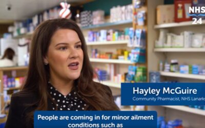 Our staff feature in NHS 24 winter films
