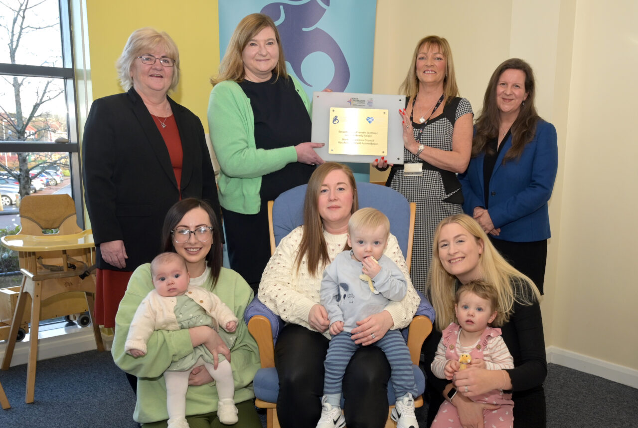 North Lanarkshire Leads the Way with Breastfeeding Friendly Scotland