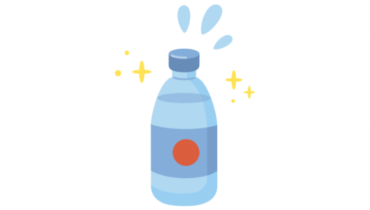 water a bottle of water