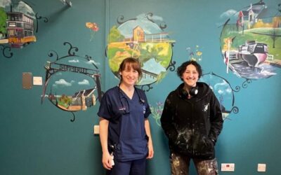 New mural picture perfect for older patients