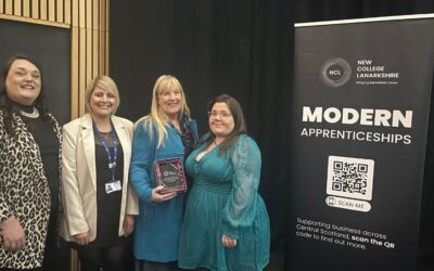 Double Triumph at New College Lanarkshire Apprenticeship Awards
