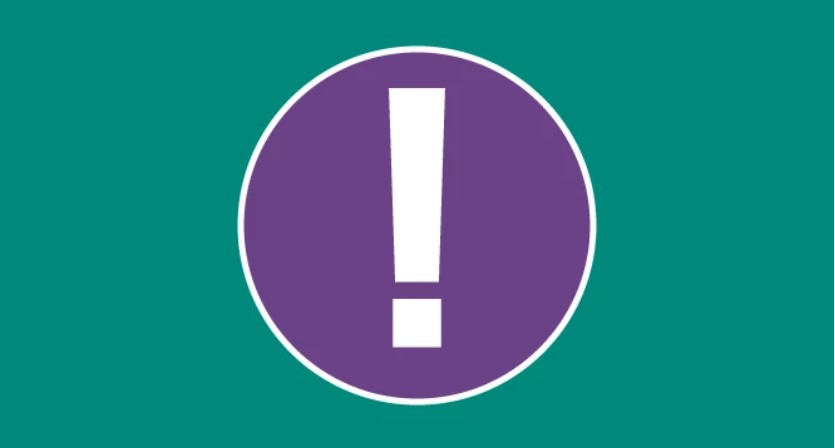 warning exclamation mark