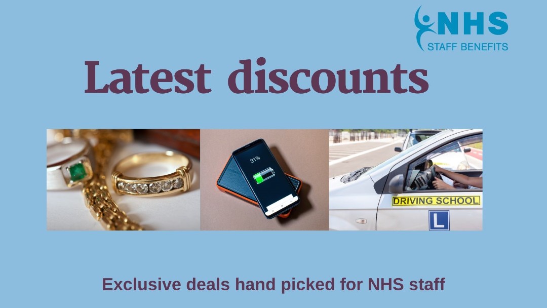 Latest discounts from NHS Staff Benefits