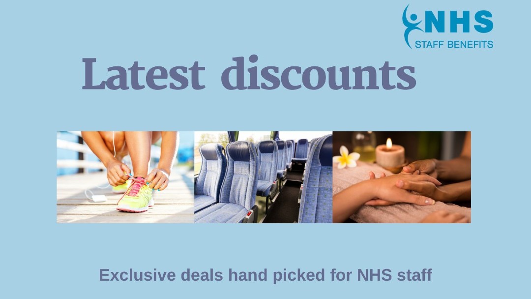 Latest discounts from NHS Staff Benefits