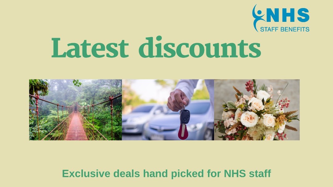 Latest discounts from NHS Staff Benefits