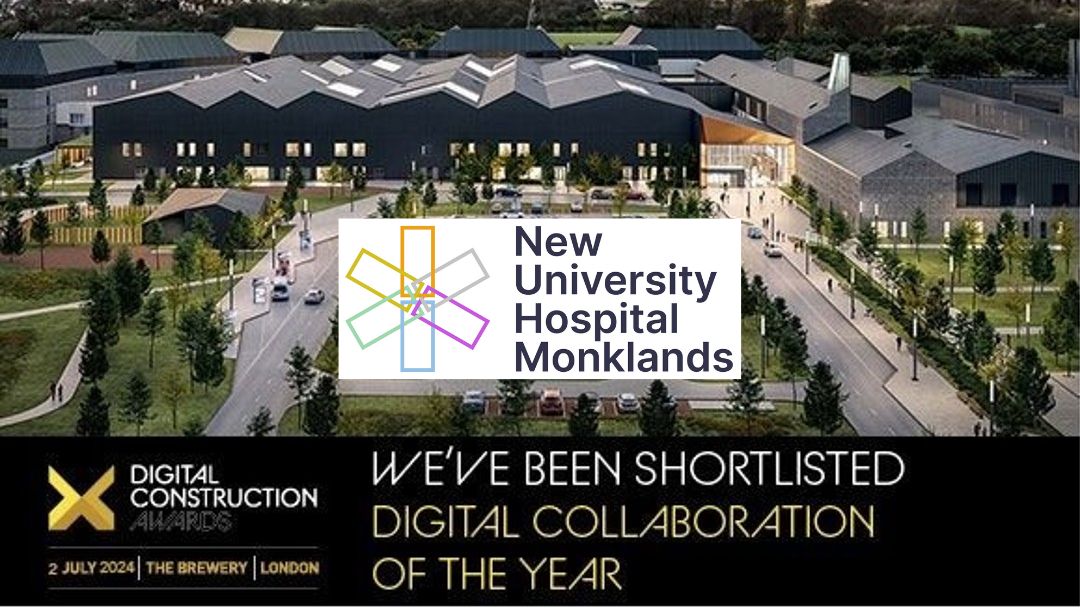 New University Hospital Monklands project competes for digital award
