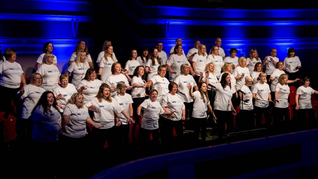 Sign up to sing up with our staff choir