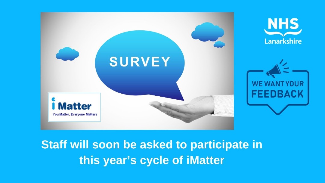 Staff invited to take part in iMatter staff survey