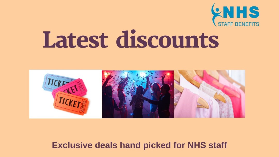 Latest discounts from NHS Staff Benefits