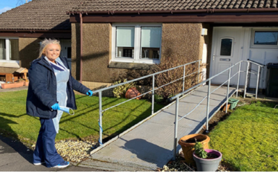 When Covid stopped the world, Jill stepped forward into job she loved