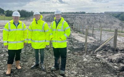 New Monklands – site comes alive with preparatory works