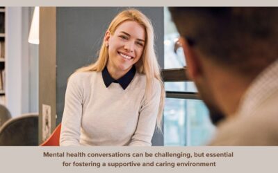 Having conversations about mental health