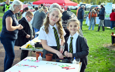 NHS Lanarkshire Celebrates World Mental Health Day 2024 with Community Garden Event