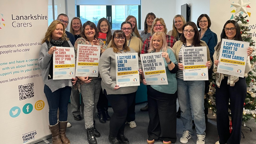 Group promoting Carers Rights Day