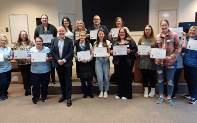Stress and distress comfort champions graduate