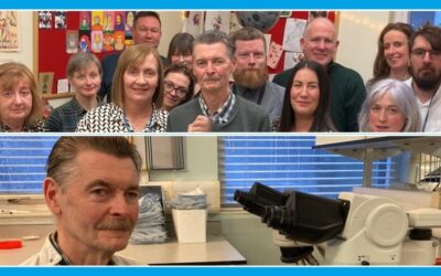 Jim hangs up his lab coat after 50 years of service