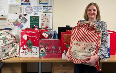 Festive thanks from North Lanarkshire School Nursing Team