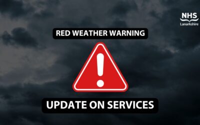 Red Weather Warning: Update on Services