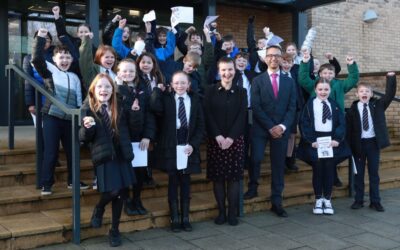 Local Primary School choir brings joy to Blantyre LIFE