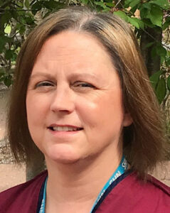 Trudi Marshall in uniform