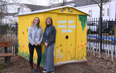 Local School Pupils Create Smoke-Free Mural for Hospital