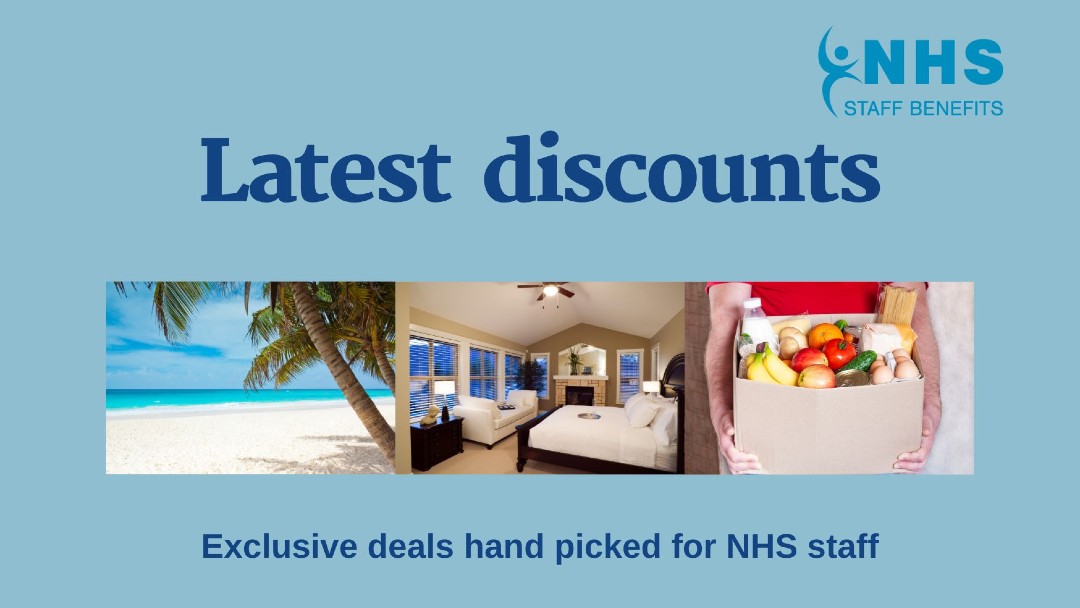 Latest discounts from NHS Staff Benefits