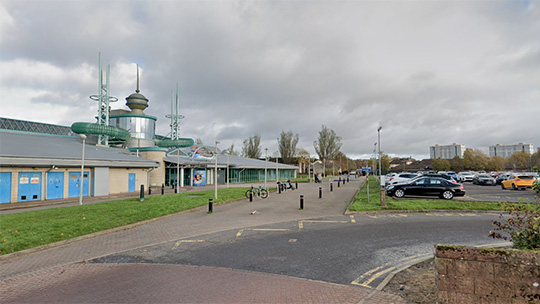 Time Capsule, North Lanarkshire. Image from Google Maps