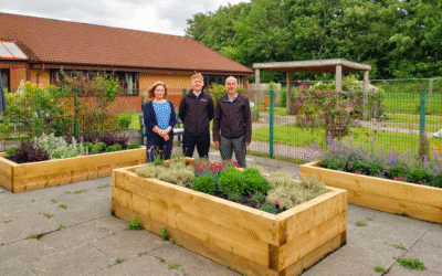 New dementia-friendly garden blooms
