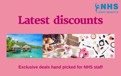 Latest discounts from NHS Staff Benefits