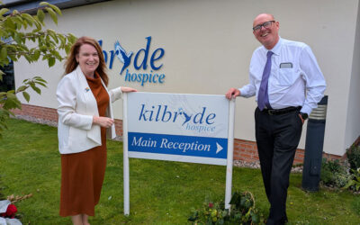 NHS Lanarkshire Chief Executive visits Kilbryde Hospice to reaffirm commitment to partnership working