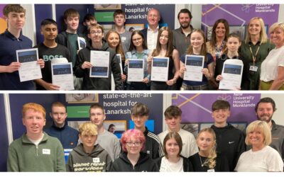 New Monklands: hospital project engineers learning opportunity for school students