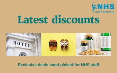 Latest discounts from NHS Staff Benefits