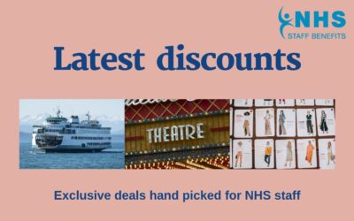 Latest discounts from NHS Staff Benefits