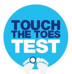 Touch the toes test - national tool