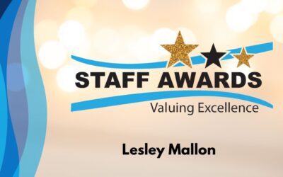 Staff Awards finalist – Lesley Mallon