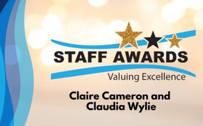 Staff Awards finalist – Claire Cameron and Claudia Wylie