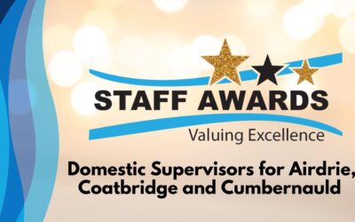 Staff Awards finalists – Domestic Supervisors for Airdrie, Coatbridge and Cumbernauld
