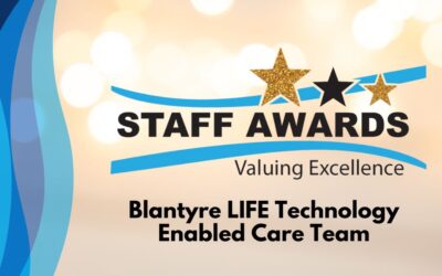 Staff Awards finalist – Blantyre LIFE Technology Enabled Care Team