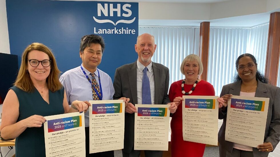 Health board launches new drive to tackle racism - NHS Lanarkshire