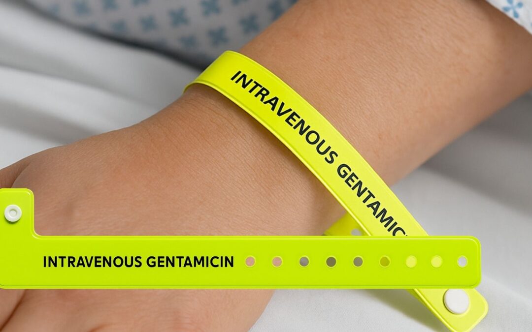 Lanarkshire wide launch of gentamicin safety wristbands