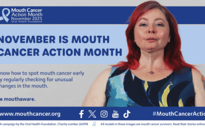 Be ‘Mouth Aware’ this Mouth Cancer Action month
