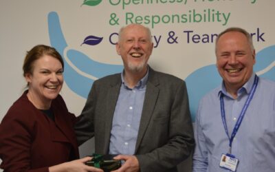 Chair Martin Hill bids farewell to NHS Lanarkshire